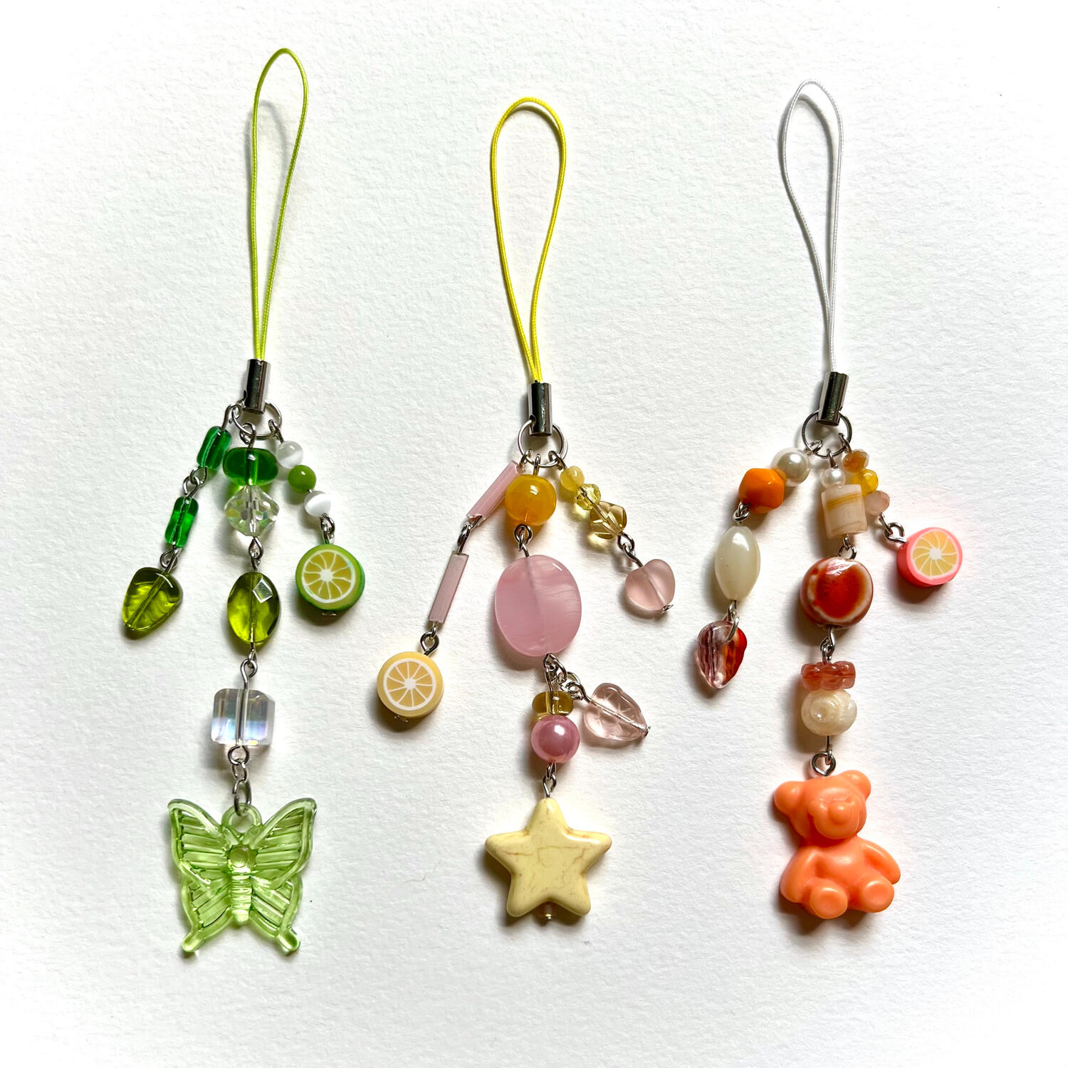 Citrus Phone Charms
