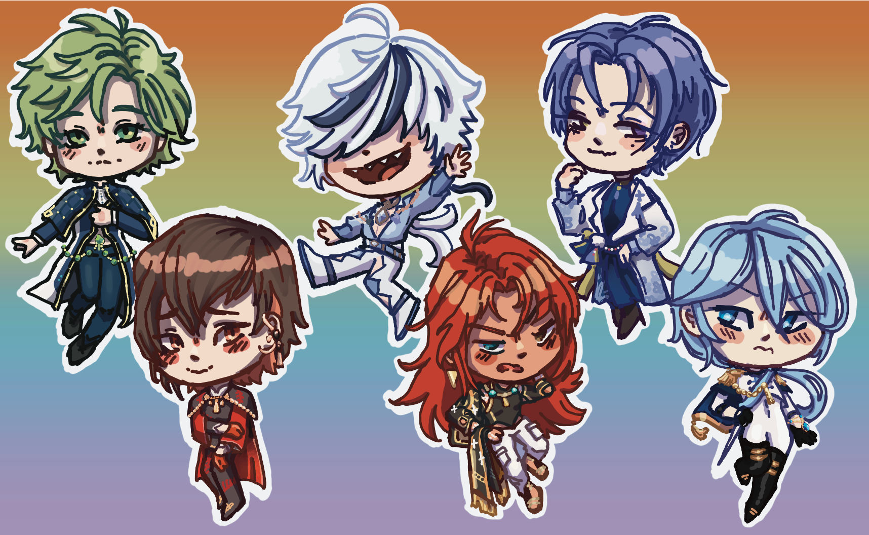 Nu: Carnival chibis