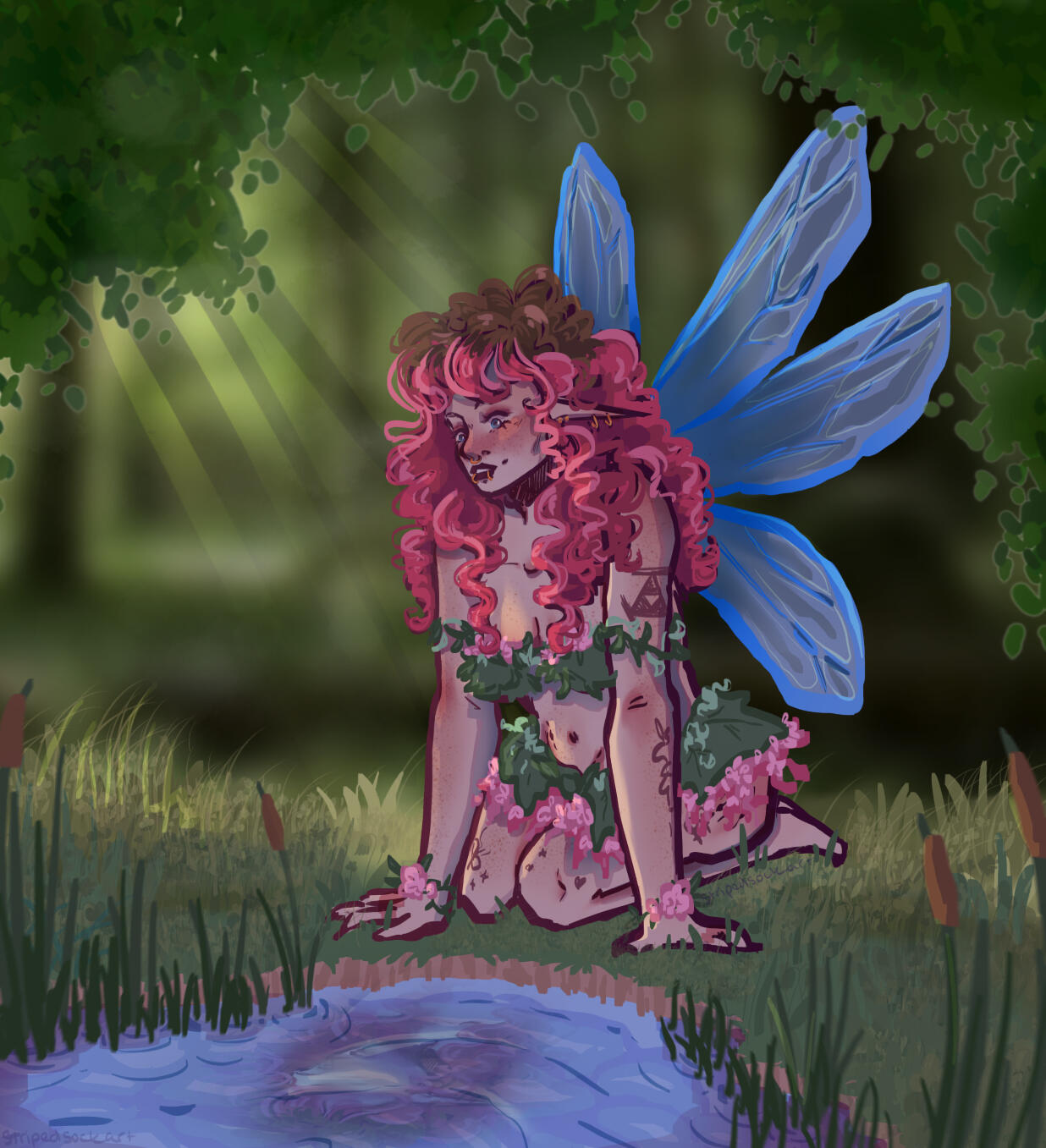 Fanart, character by fhaerie_