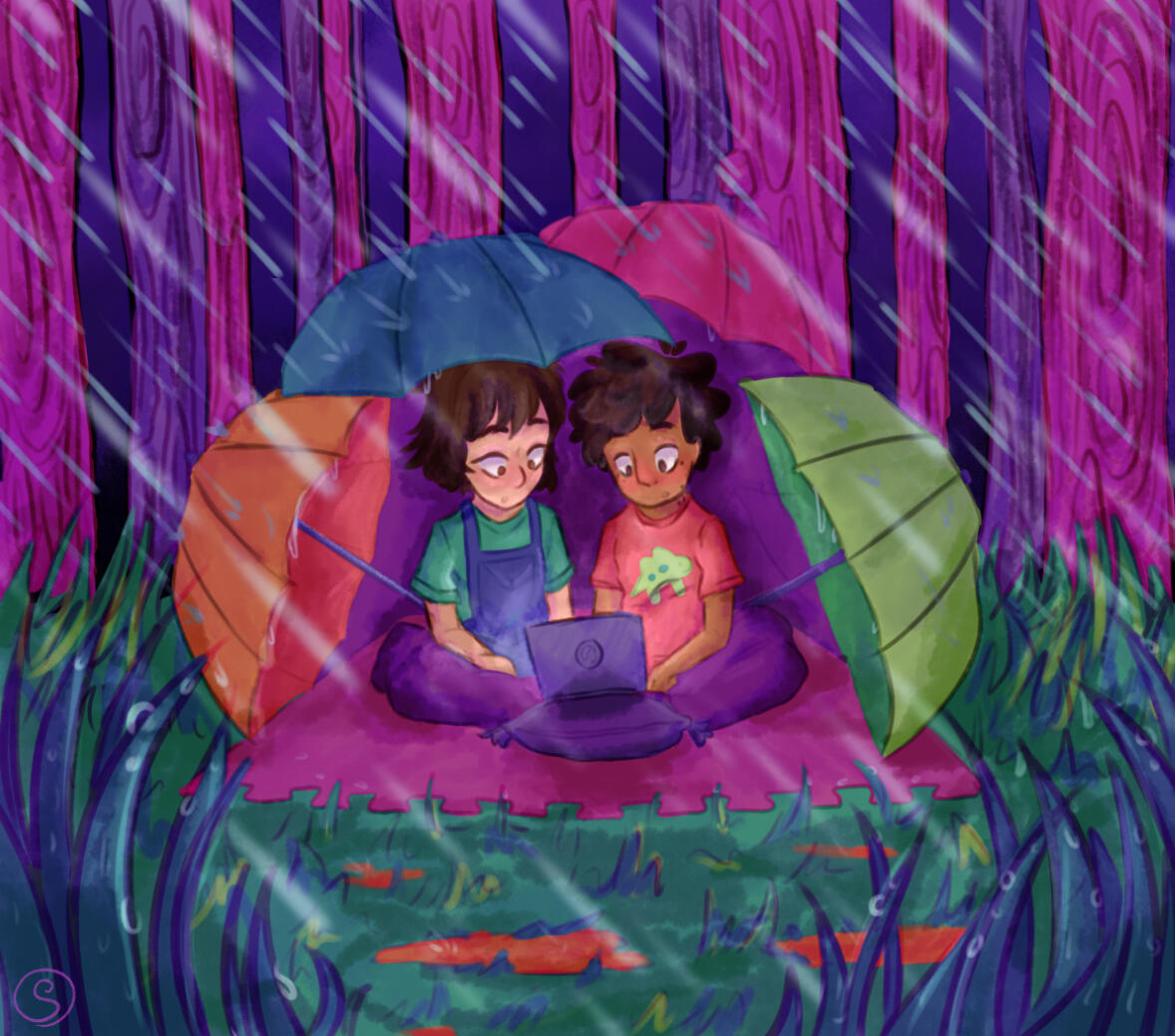 Original characters, Van and Aaron