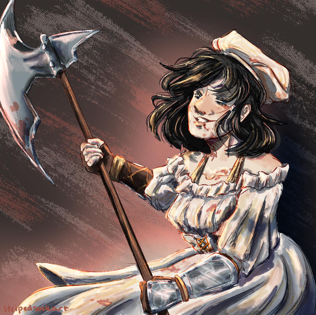 Fanart, character by leaderbee