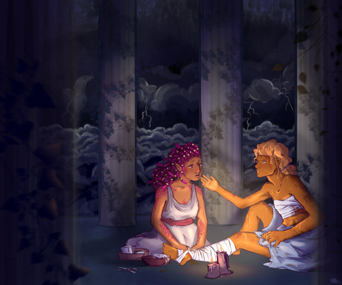 Original Characters, Vena and Katava